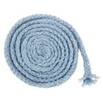 Corde macramé 5mm Torsadée 100m couleur bleu clair