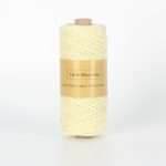 Fil macramé 2mm Torsadé 150m couleur beige