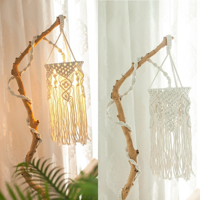 Luminaire macramé – Image 3