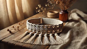 ceinture macramé