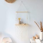 Étagère en macramé