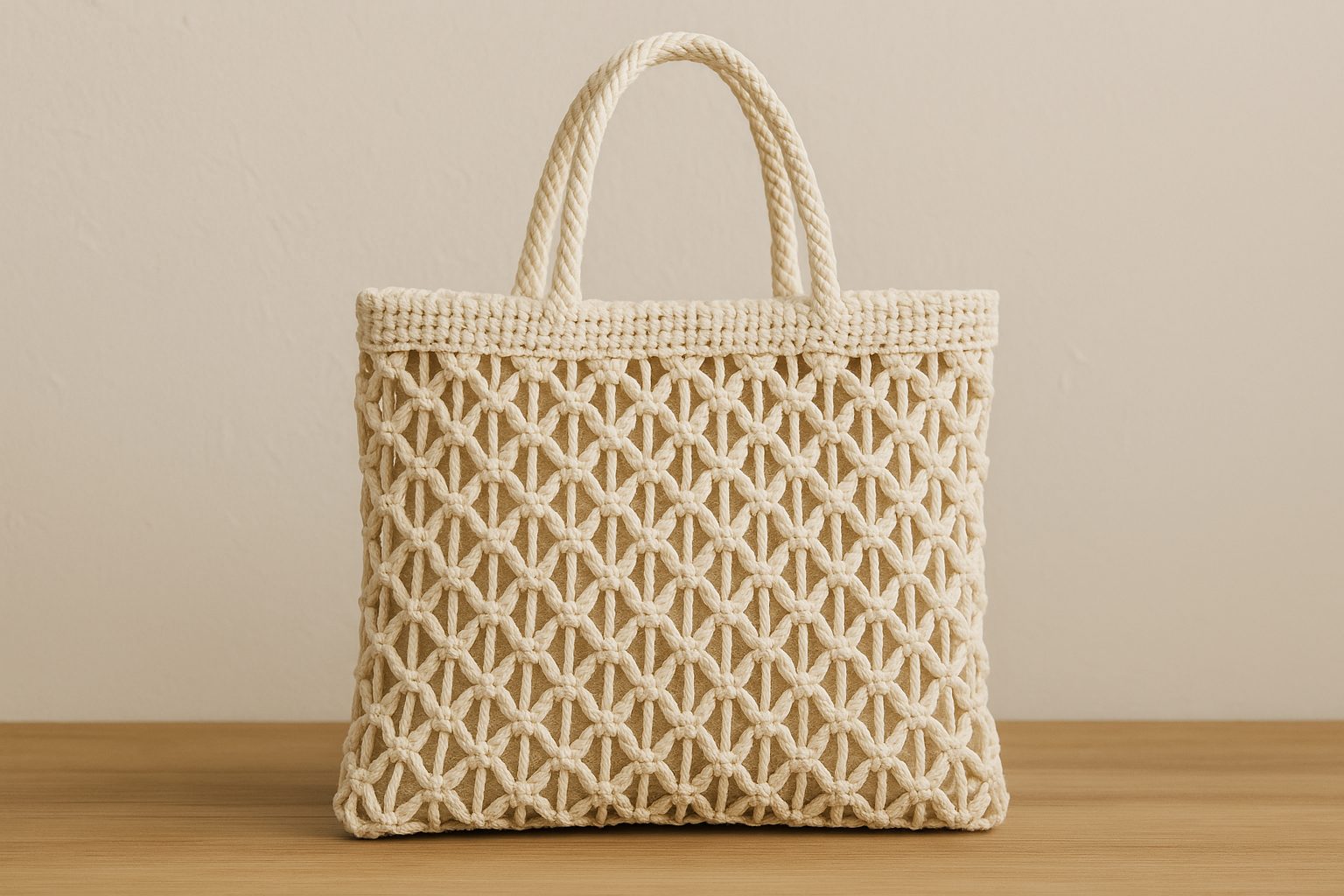 sac macramé