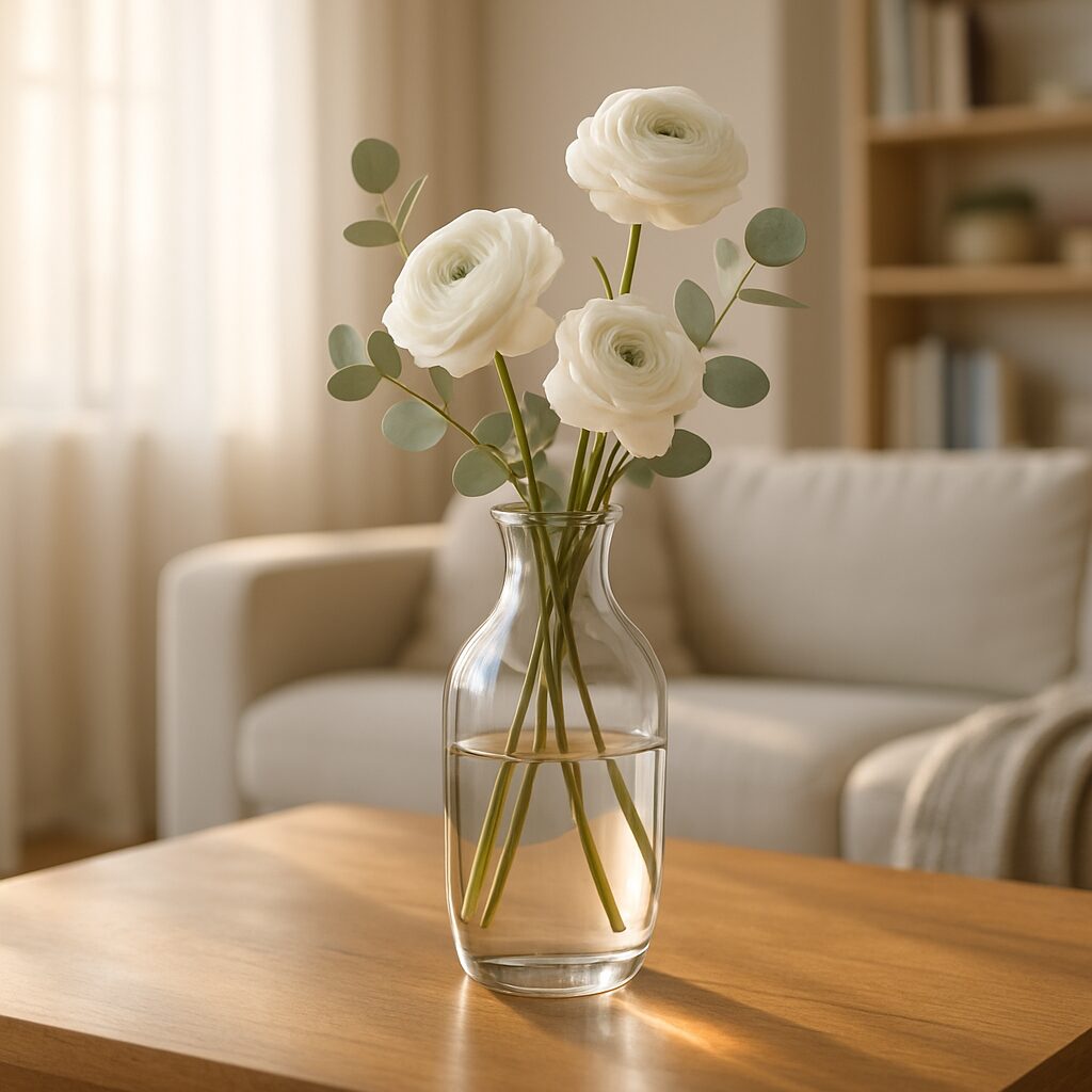 vase élégante sur une table