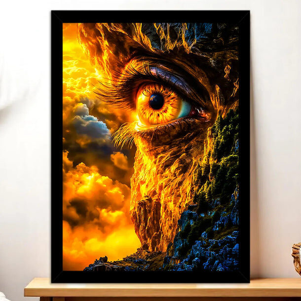 Illustration murale – Falaise Humaine, création Les Bois d’Aurore