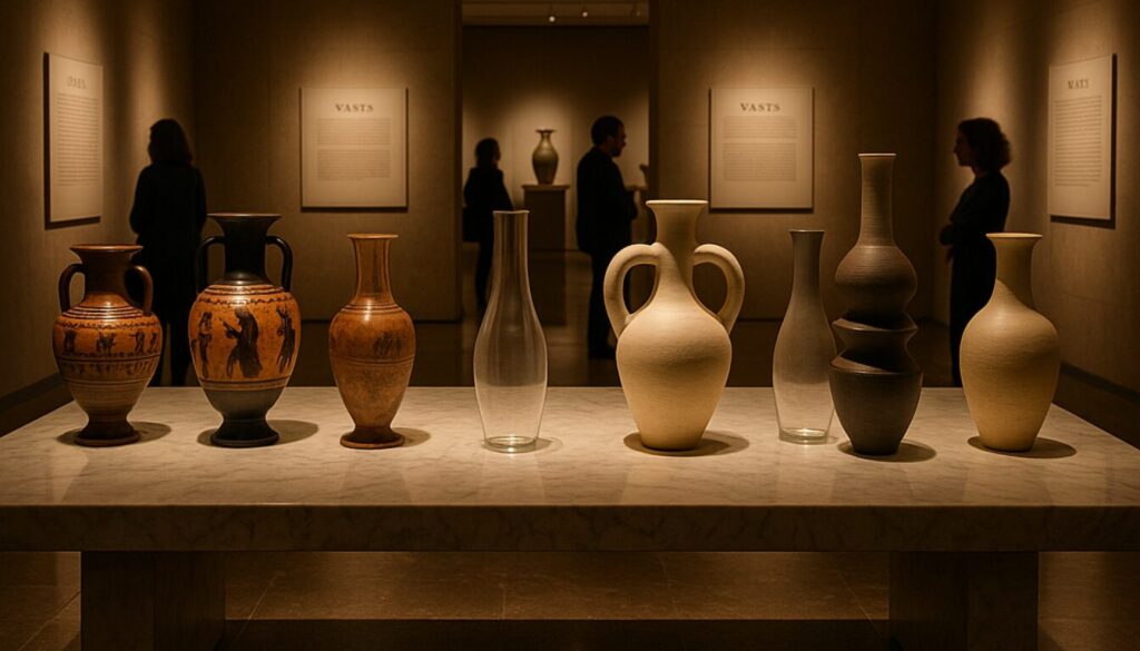 exposition de vases