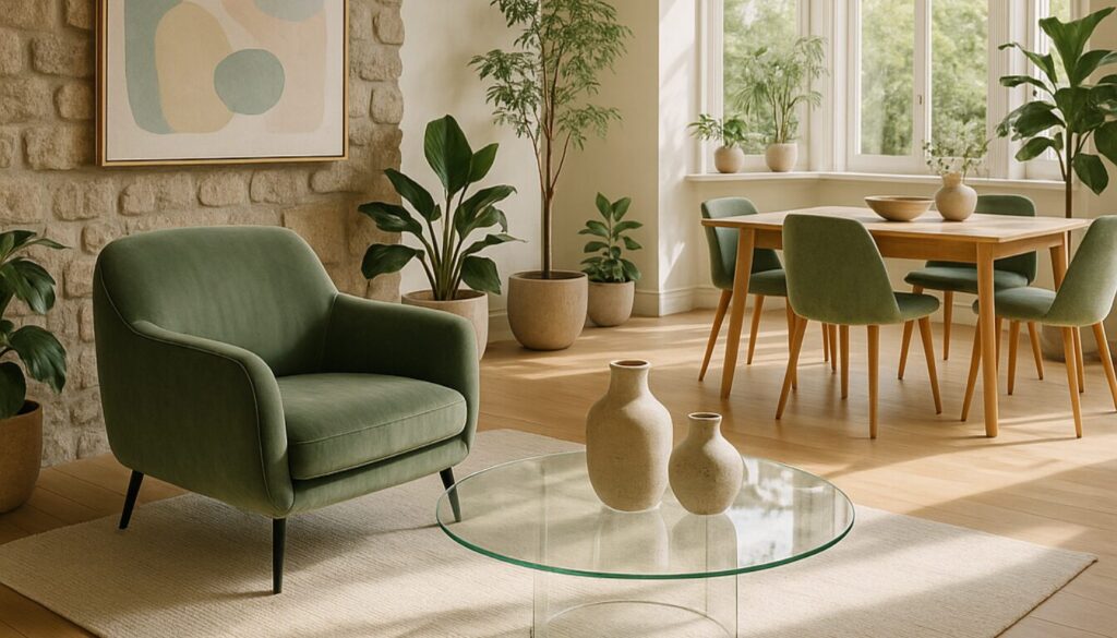 vert sauge décoration intérieure